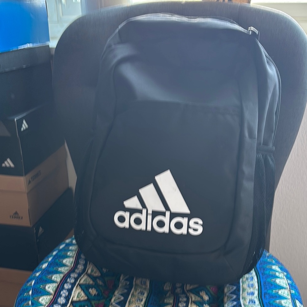 Adidas Black Backpack/ Medium Size - image 4